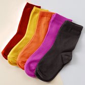iN ControL 5pack gekleurde katoenen sokken 31/34