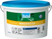 Herbol Classic Innenweiss Color, Verf, Kant-en-klaar gemengd, Wit, Matt glans, 5 l, Weiß