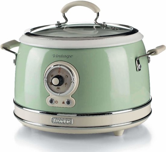 Ariete Retro Slowcooker & Rijstkoker