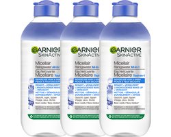 Garnier SkinActive Micellair Reinigingswater Delicate Huid en Ogen - 3 x 400 ml - Micellair Water…
