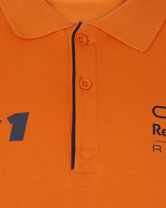 Oracle Red Bull Racing Max Verstappen Oranje Polo S - Formule 1 van Oracle Red Bull Racing — afbeelding 2