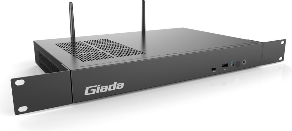 Giada G330-B0000 PC/workstation barebone Zwart Intel® H110 LGA 1151 (Socket H4)