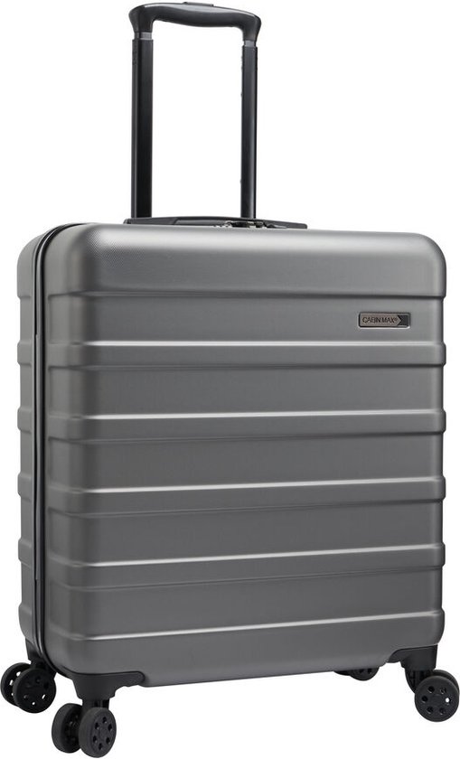 CabinMax Handbagage Koffer - Trolley 56L - Harde Reiskoffer - 56X45X25cm - Lichtgewicht - Groot Capaciteit - Graphite