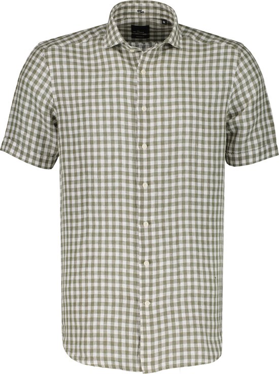 Jac Hensen Overhemd - Modern Fit - Groen - 5XL Grote Maten