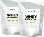 Body & Fit Whey Essential Vanille 1000 gram + Cookies & Cream 1000 gram - Whey Protein - Proteine Poeder