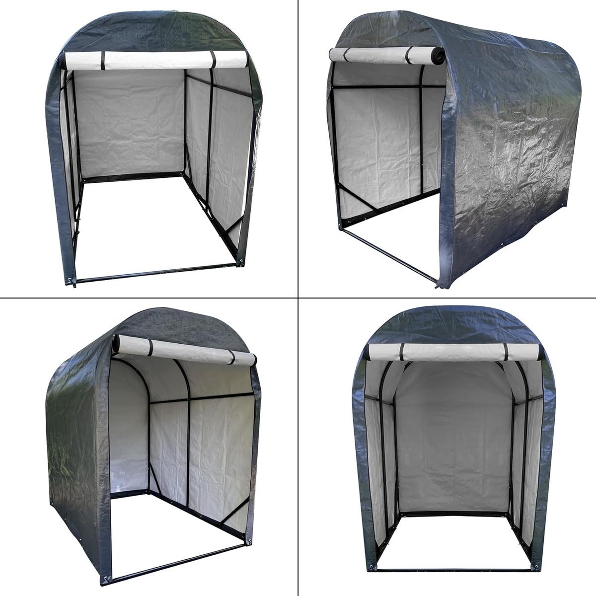 Fietstent met afneembare regenhoes - Schuurtent Camping - Opbergtent