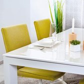 Tafelfolie, tafelfolie, transparante tafelkleed, doorzichtige folie voor tafel, tafelbescherming, 1,5 mm, 160 x 100 cm