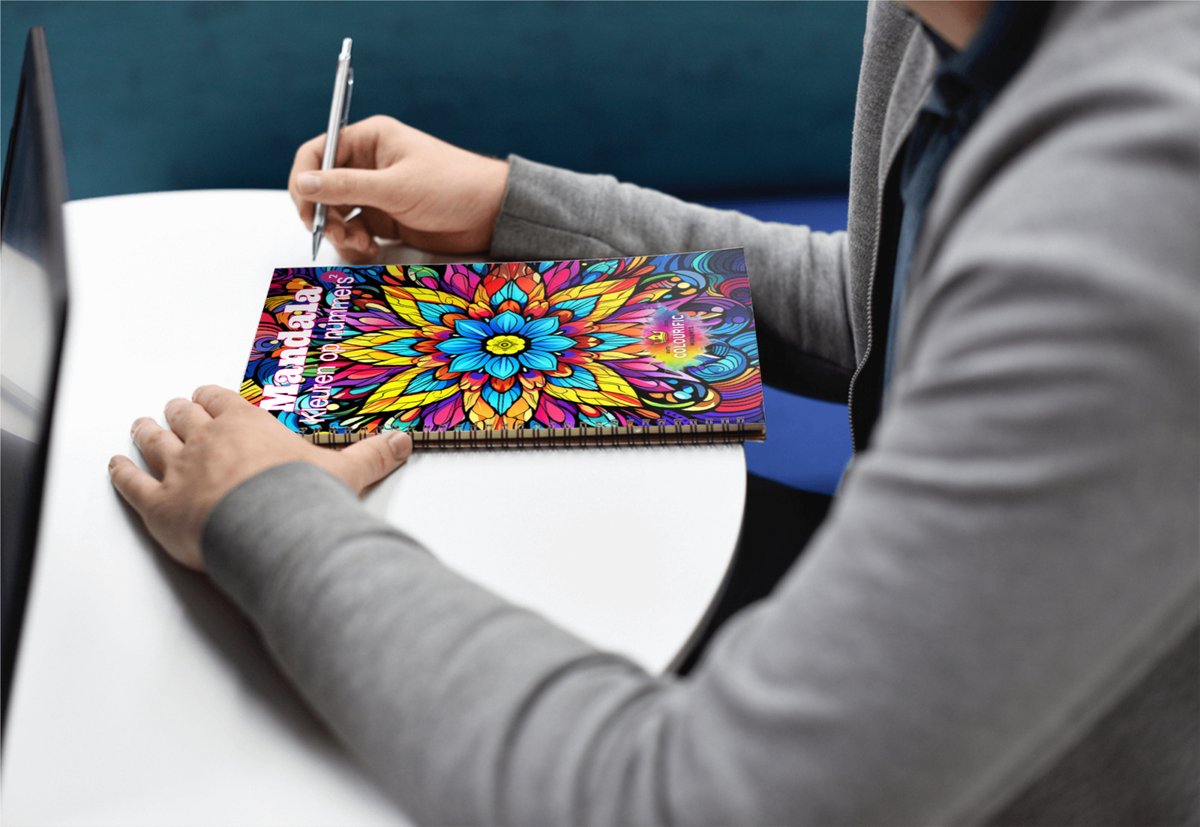 Colourific Moments Kleuren op nummer voor volwassenen - Kleurboek voor volwassen - 30 Kleurplaten - A5 formaat — afbeelding 6