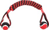 Flamingo Movas - Speelgoed Honden - Hs Movas Geweven Stick+tennisbal Rood/zwart 60cm - 1st - 131887 - 1st