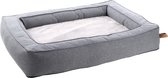 Flamingo Carlota - Mand Honden - Mand Carlota Rechthoekig+rits Grijs 105x75x17cm - 1st - 132063 - 1st