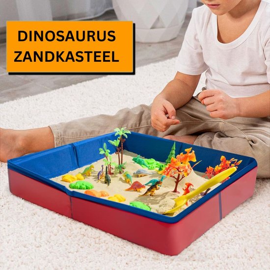 Allerion Magic Kinetic Sand Set Dino -Dinosaurus Thema - Verschillende
