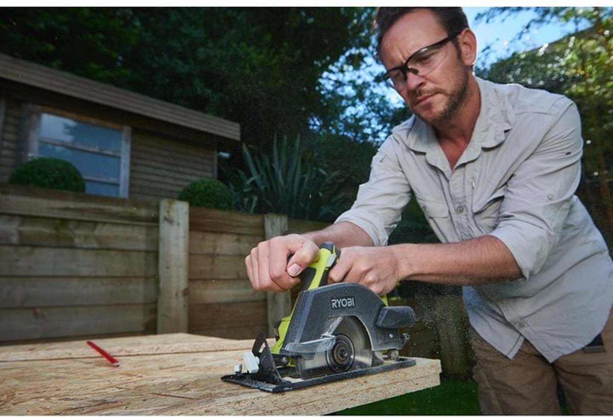 Ryobi R18CSP-0 One+ 18V Li-Ion Accu cirkelzaag body - 150mm – foto 6
