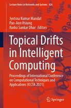 Lecture Notes in Networks and Systems 426 - Topical Drifts in Intelligent Computing