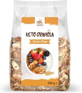 Lowcarbchef - Keto Granola (300 gr) - Koolhydraatarm - Eiwitrijk - Glutenvrij - 2,9 g koolhydraten per portie