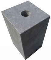 Socle en pierre dure VDSF® 120x120x250 mm - Socles - Socle en pierre dure