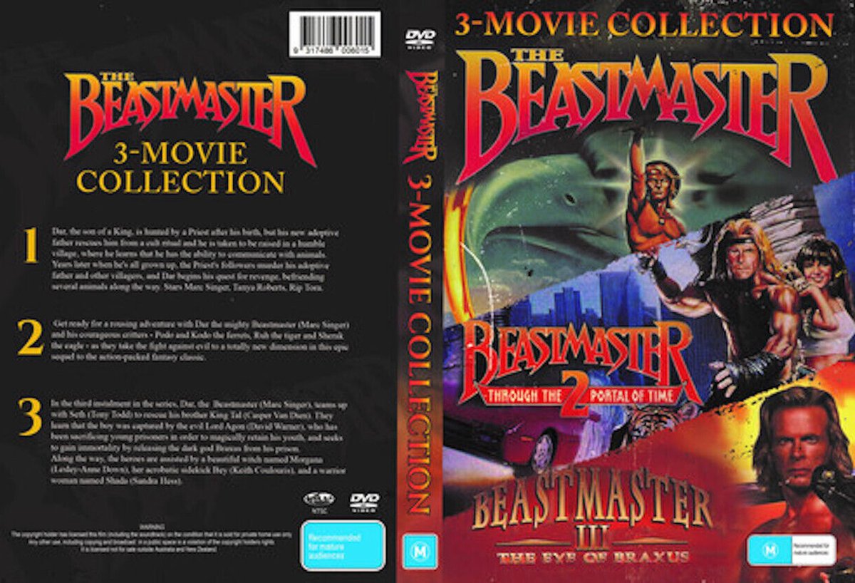 The Beastmaster - 3 movie collection (Import)