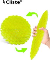 Cliste NIEUW Fidget Worm Speelgoed - 4x - Gloed in het donker - Badspeelgoed - Vormveranderend Worm Speelgoed voor Kinderen - Groen Popping Worm Rekbaar Speelgoed - Squishy Ball Knijpspeeltje - Antistress Speelgoed voor volwassenen/tieners/kinderen