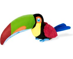 P.L.A.Y. - Fetching Flock - Hondenspeelgoed - Tito de Toekan - 10 x 38 x 15 cm