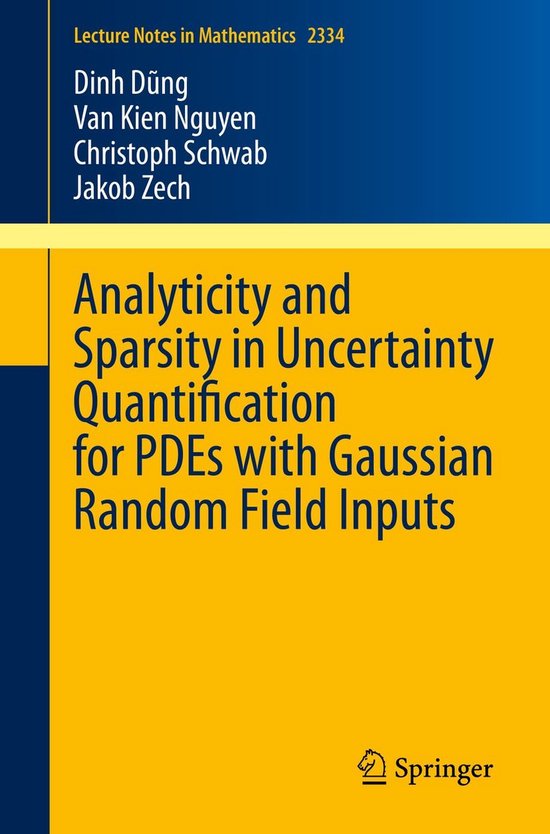 Mathematics and Statistics (R0) - Analyticity and Sparsity i ... - cover