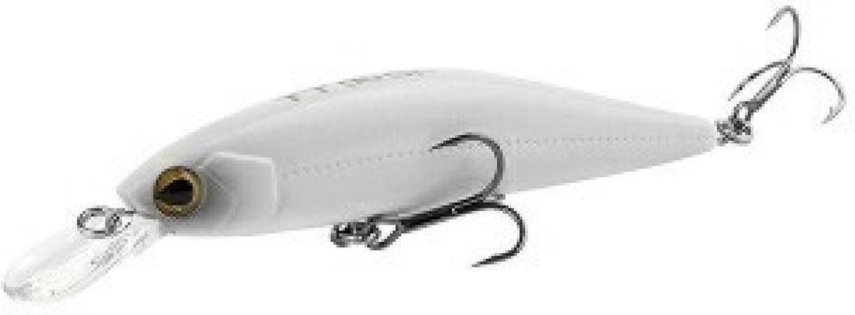 Shimano Yasei Trigger Twitch S Sinking 90mm - 12g - diepte 0-2m - Kleur : Pearl White