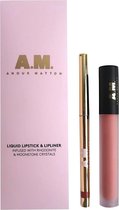 Anouk Matton Cosmetics - MOONSTONE Matte Lipstick And Lipliner