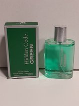 Fine Perfumery Hidden Code Green herenparfum EDT 100 ml.