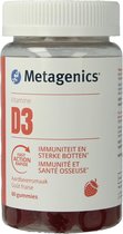 Metagenics Vitamine D3 Gummies Aardbei