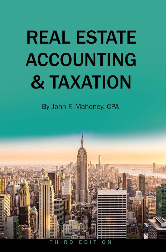 Real Estate Accounting and Taxation - cover
