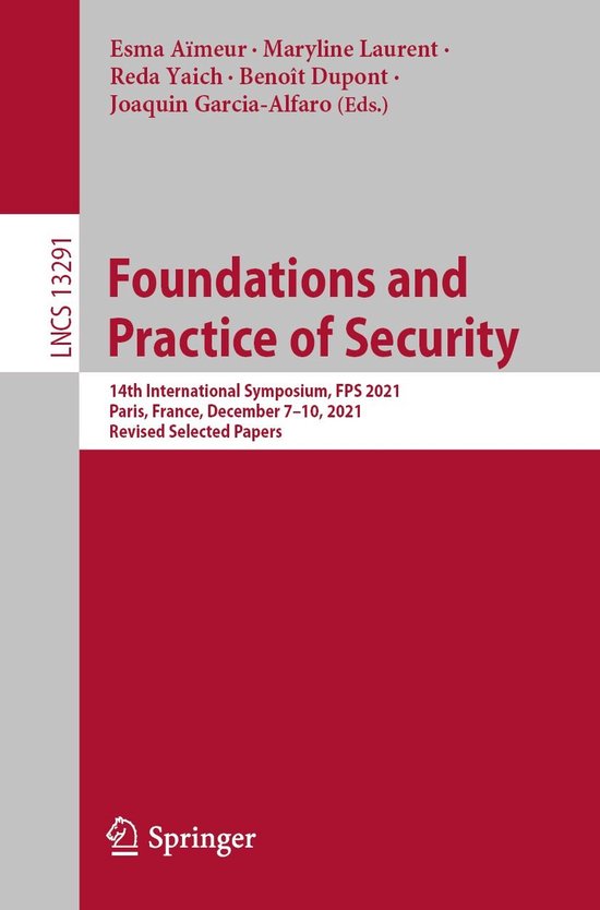 Springer Nature Proceedings Computer Science - Foundations a ... - cover