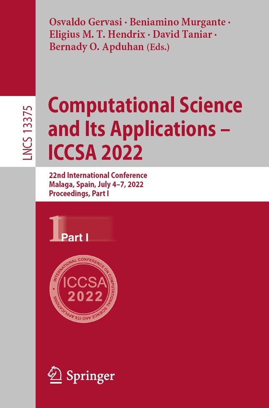 Springer Nature Proceedings Computer Science 1 - Computation ... - cover