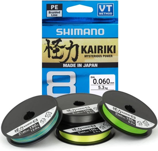 Shimano Kairiki Mantis Vert 150m