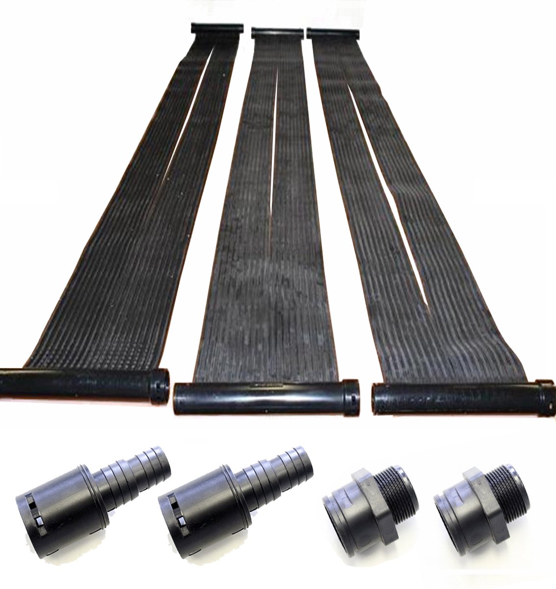 POOLTRONICS SOLAR - Zonnemat Zonneverwarming Zwembad – Energiezuinig & Duurzaam verwarmen met zonne energie – EPDM – 1x6m