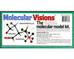 Molecular Visions (Organic, Inorganic, Organometallic) Molecular Model Kit #1 by Darling Models to accompany Organic Chemistry