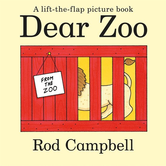 Dear Zoo Lift the Flap Picture Book - cover