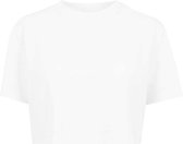 Urban Classics - Oversized crop Crop top - XXL - Wit