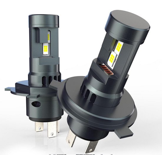 Dimlicht H4 lampenset | LED-dimlicht | Verkeerslichten | Krachtige autolampen | bol
