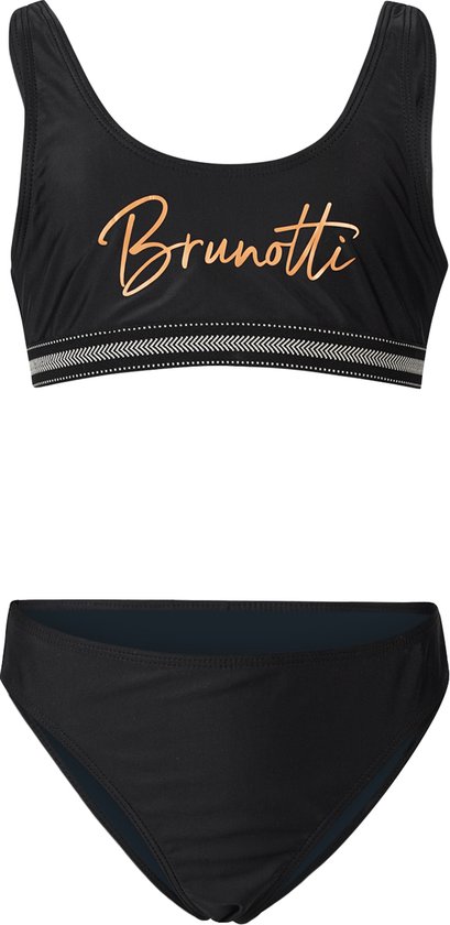 Brunotti Mya Meisjes Sports Bikini Set - Zwart - 176