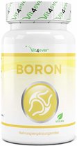 Boron - 3 mg zuiver boor per tablet - 365 tabletten in jaarvoorraad - laboratorium getest (gehalte aan werkzame stoffen en zuiverheid) - zonder ongewenste toevoegingen - hoge dosering - veganistisch | Vit4ever