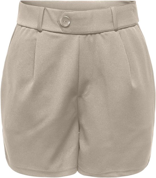 Only Broek Onlsania Belt Button Shorts Jrs 15322012 Feather Grey Dames Maat - S
