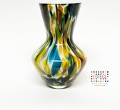Design Vaas Parma - Fidrio COLORI - glas, mondgeblazen bloemenvaas - hoogte 28 cm