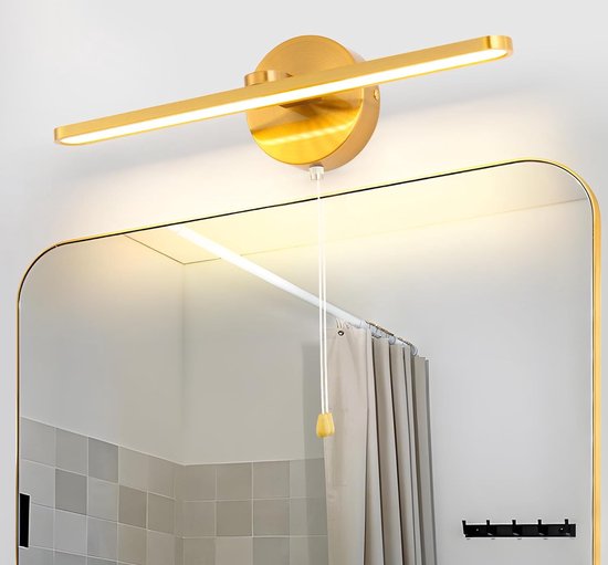 LED Spiegellamp - Badkamerlamp met Spiegellicht - Voorverlichting met Energiezuinige LED Technologie - Stijlvol Design - Moderne Verlichting voor Badkamers