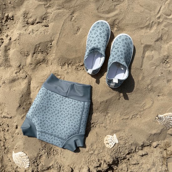 Swim Essentials Antislip Waterschoenen Kinderen Groen Panterprint Maat 22 Valt 1. bol