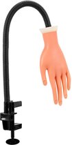 Main de pratique de manucure DermaSyis avec 35 Pointes d'ongles