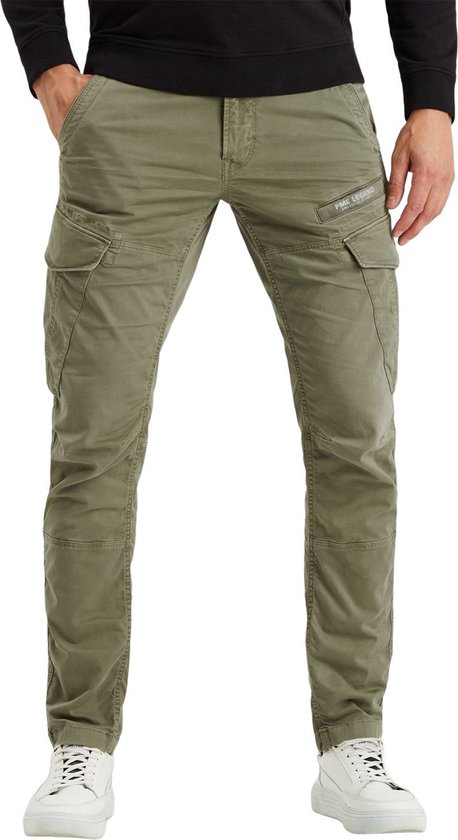 PME Legend Heren Cargo Broek NORDROP tapered Groen Volwassenen