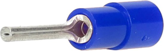 Cosse de câble à broches isolées DIN série Q Intercable longue 16 mm² étamée - bleue par 50 pièces (ICIQ16ST)