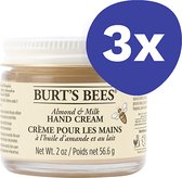 Burt's Bees Handcreme Almond Milk (3x 56gr)