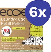 Eco Egg Wasbal Refill Pellets (50 wasbeurten) - Jasmijn (6 refills)