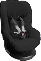 Uni Black stoelhoes voor kinderzitje universeel geschikt voor veel gangbare modellen leeftijdsgroep 1+ 9 - 18 kg voor 3- en 5-puntsgordelsysteem, zwart