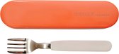 TAKENAKA FORK & CASE Bestekset 1-delig Vork in doos - RVS Tangerine Orange W15.5 x D3.8 x H2.0 cm cm 73g (Mandarijn Sinaasappel)