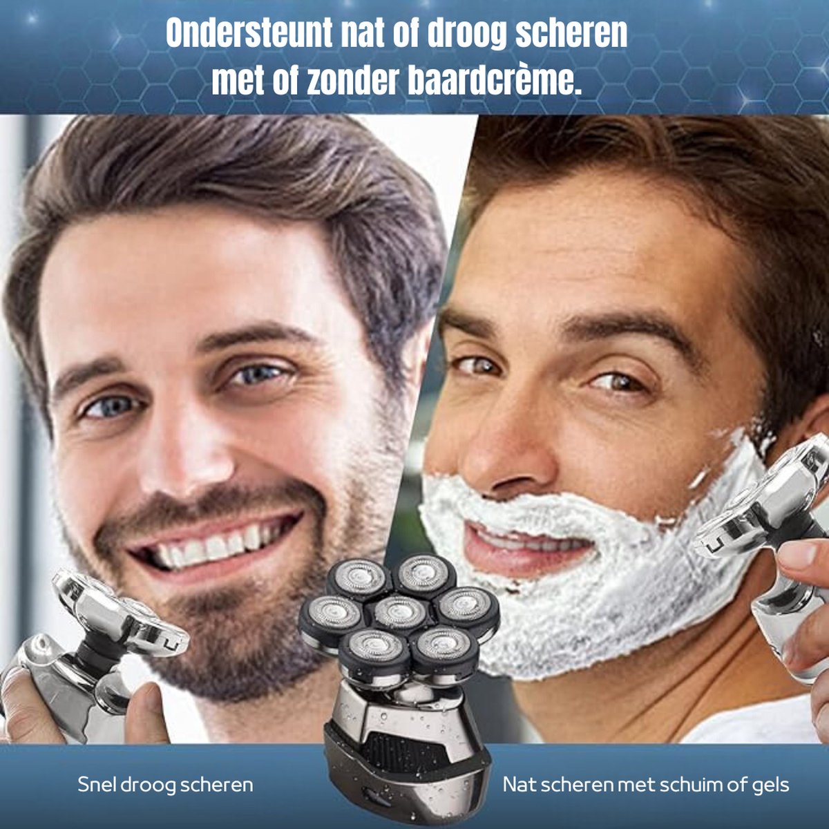 Apex CE Specialist 6-in-1 Hoofd Scheerapparaat Waterdicht - afbeelding 2